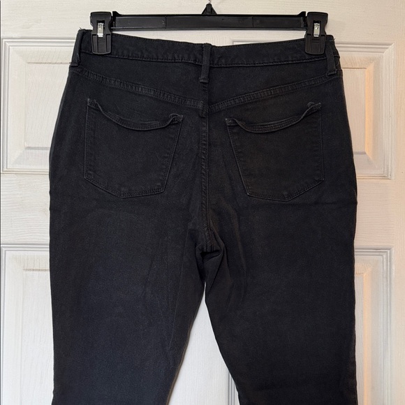 Universal Thread Women's Dark Black Skinny Jeans High Rise - Picture 4 of 7